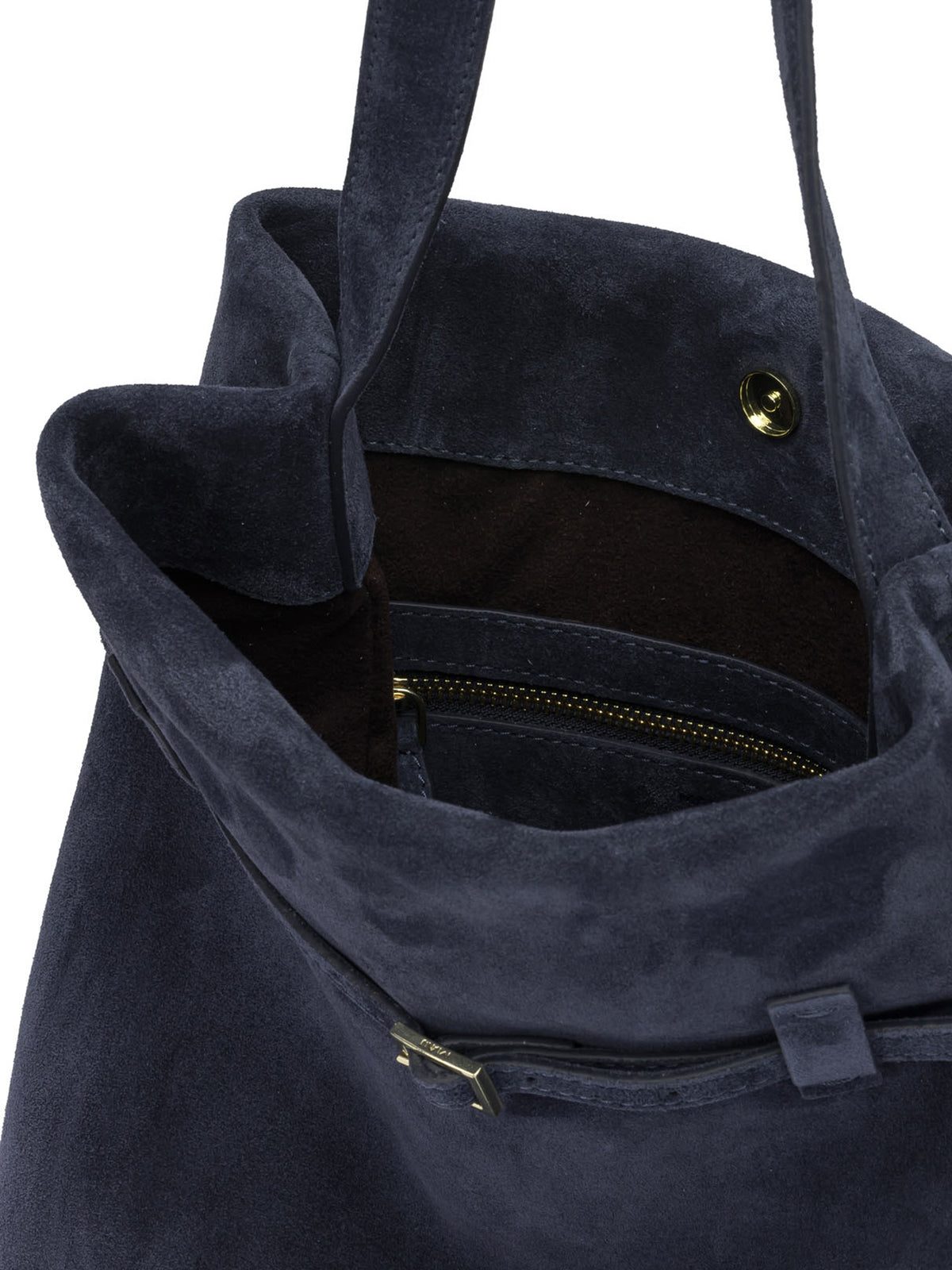 Manu Atelier "Tote du Jour" Medium Shoulder Bag - Blue