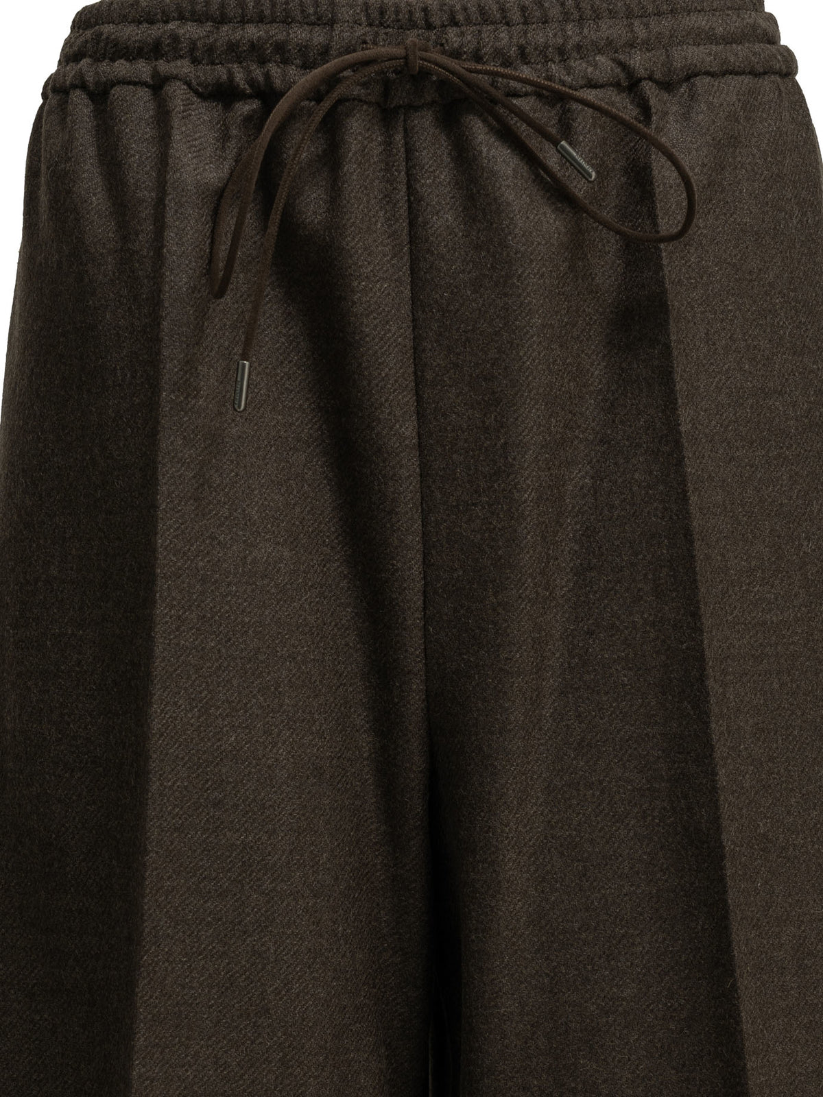 Max Mara Casual wool pants - Brown