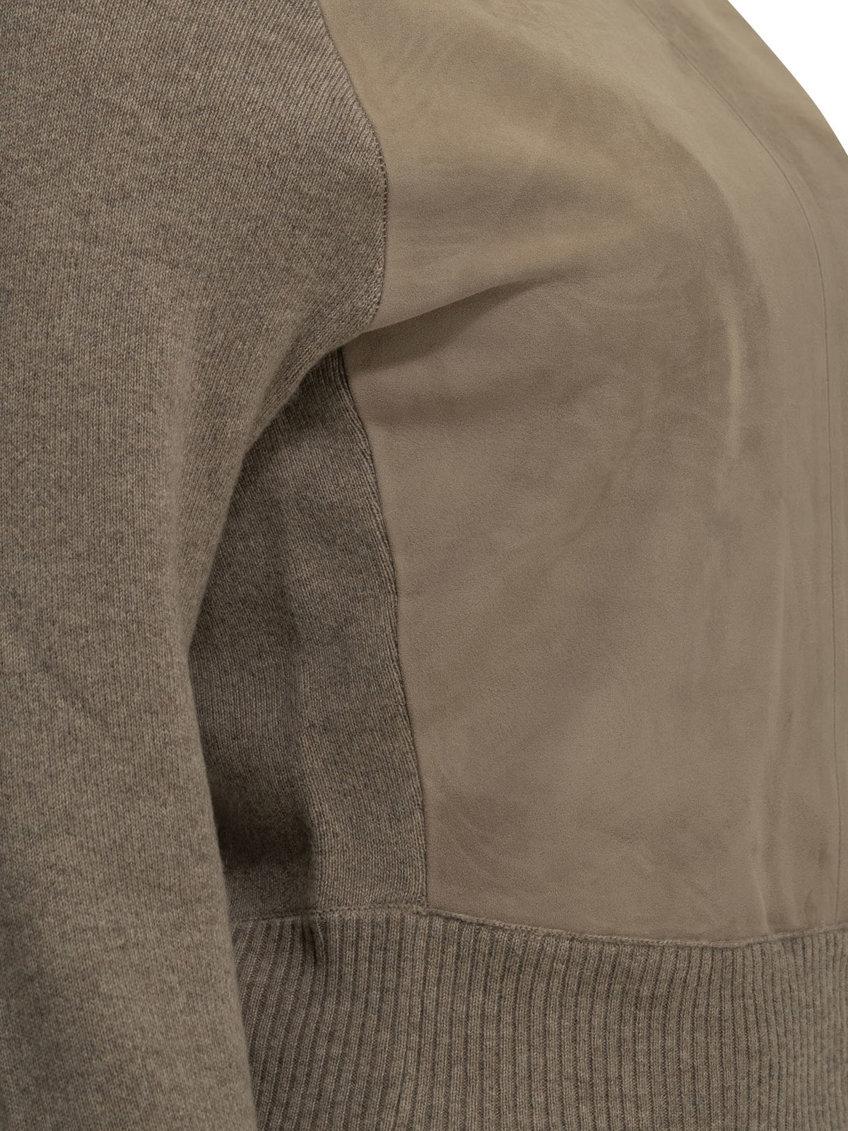 Max Mara Crew-neck sweater made of wool and cashmere - Beige