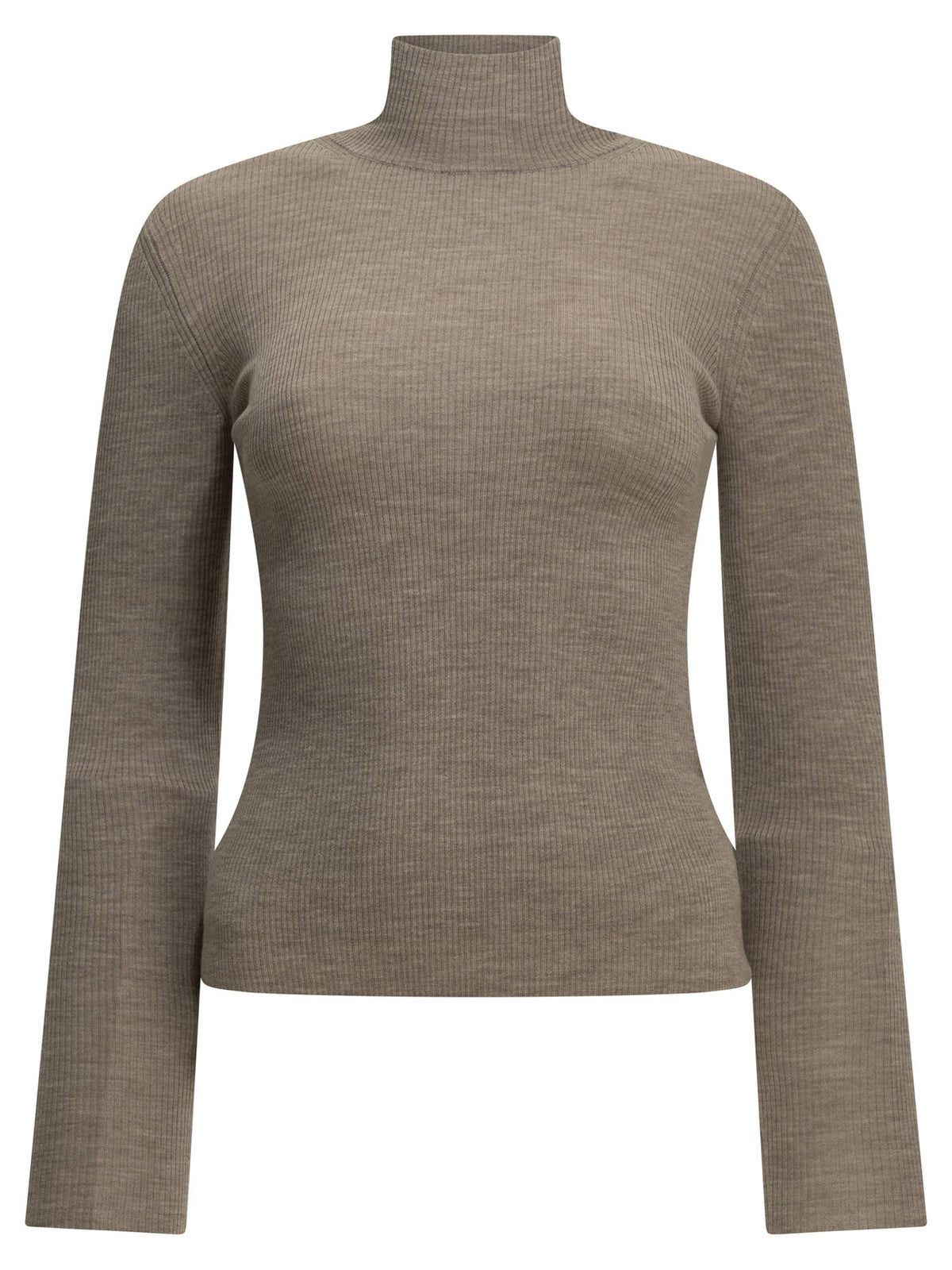 Max Mara Virgin wool turtleneck sweater - Beige