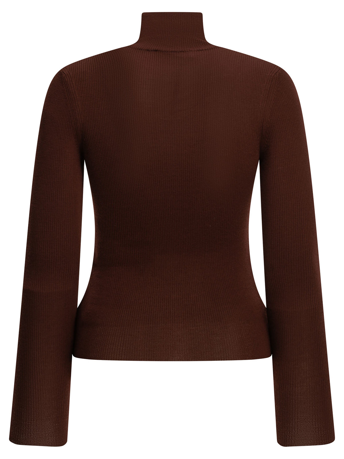 Max Mara Virgin wool turtleneck sweater - Burgundy