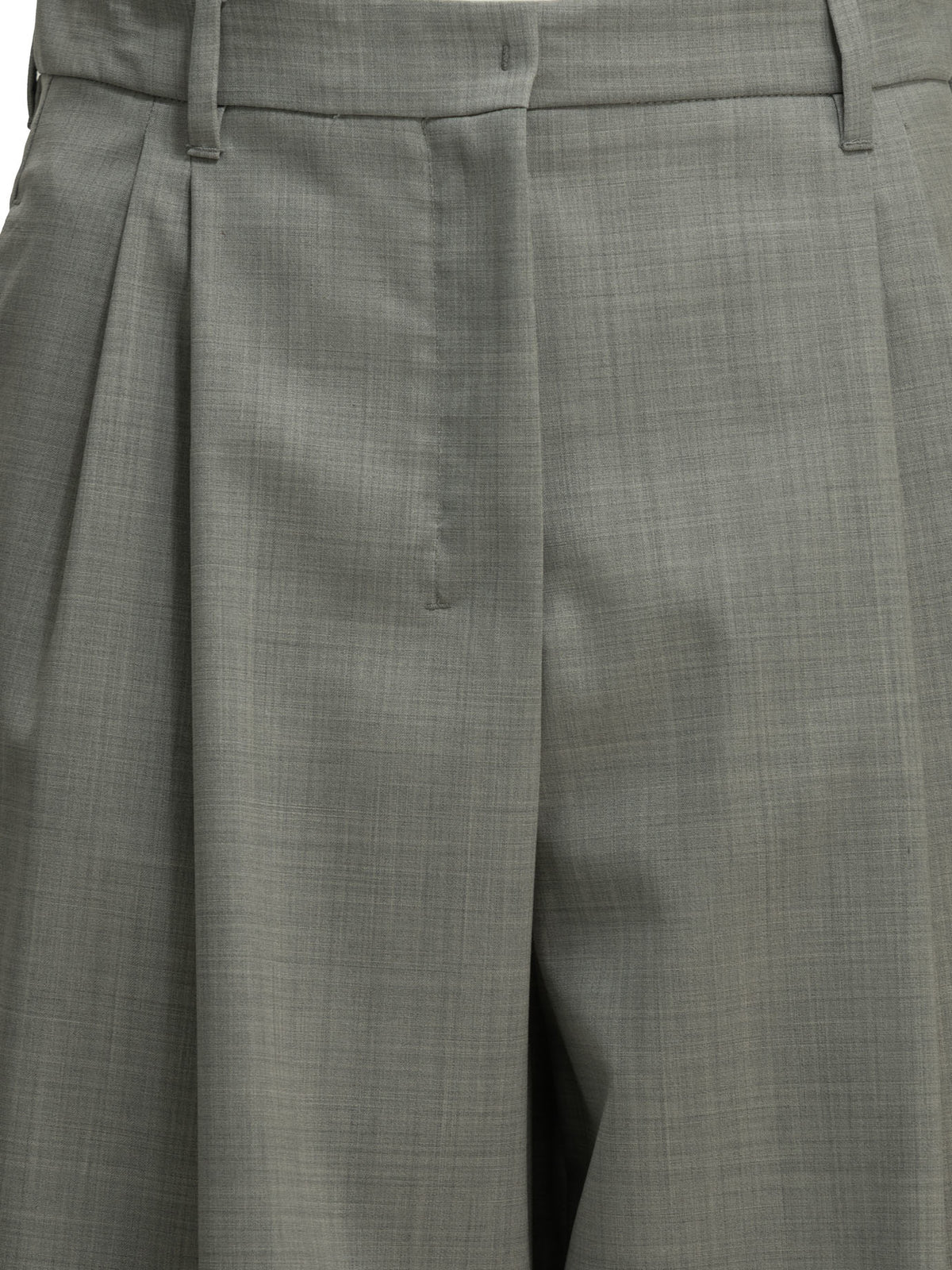 Max Mara Studio Tailored wool pants - Grey