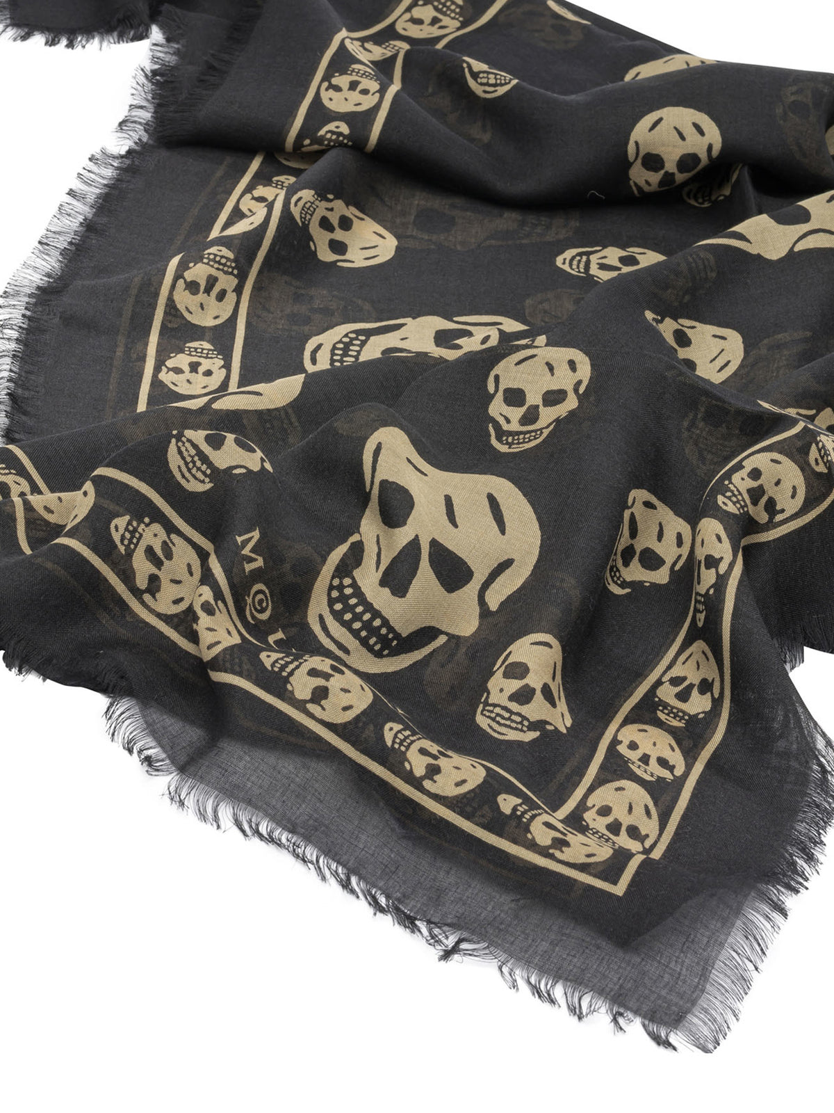 Alexander McQueen Scarves & Silk scarves - Black