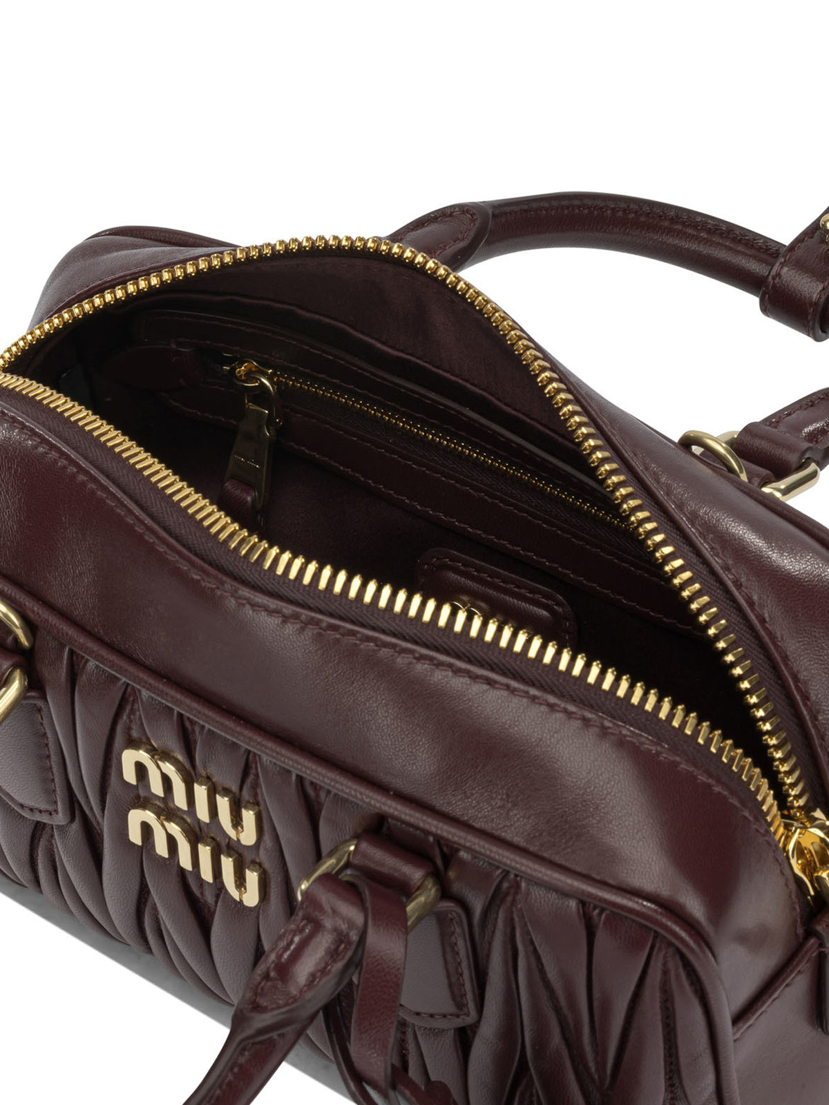 Miu Miu "Arcadie" small handbag - Burgundy