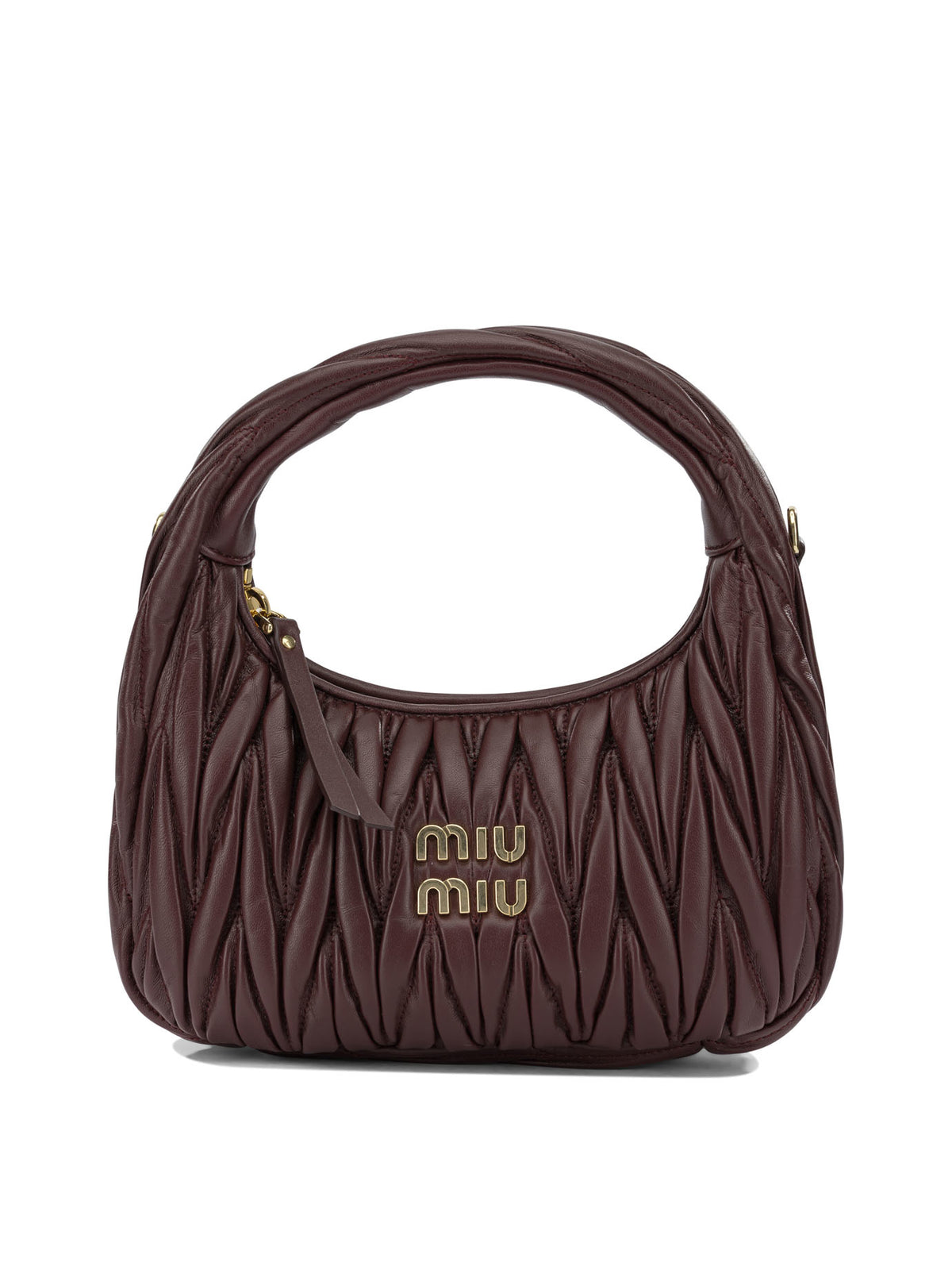 Miu Miu "Wander" Small handbag - Burgundy