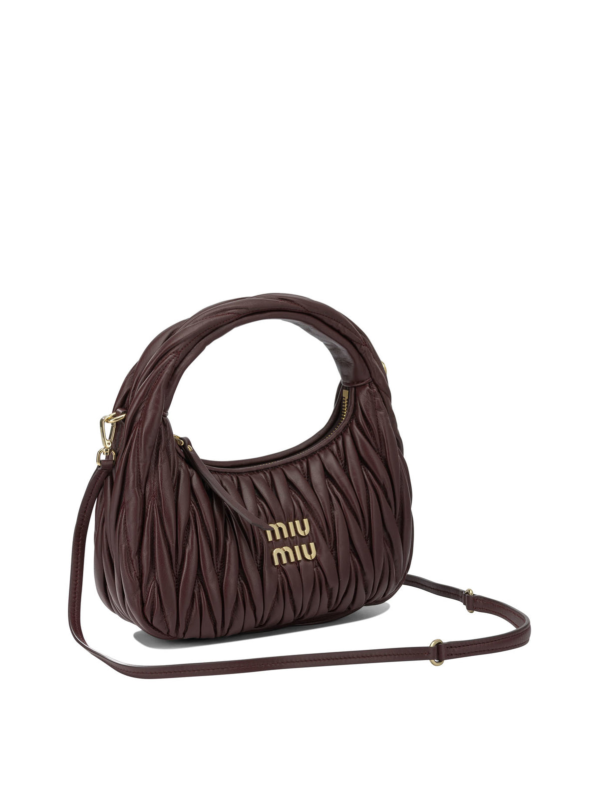 Miu Miu "Wander" Small handbag - Burgundy