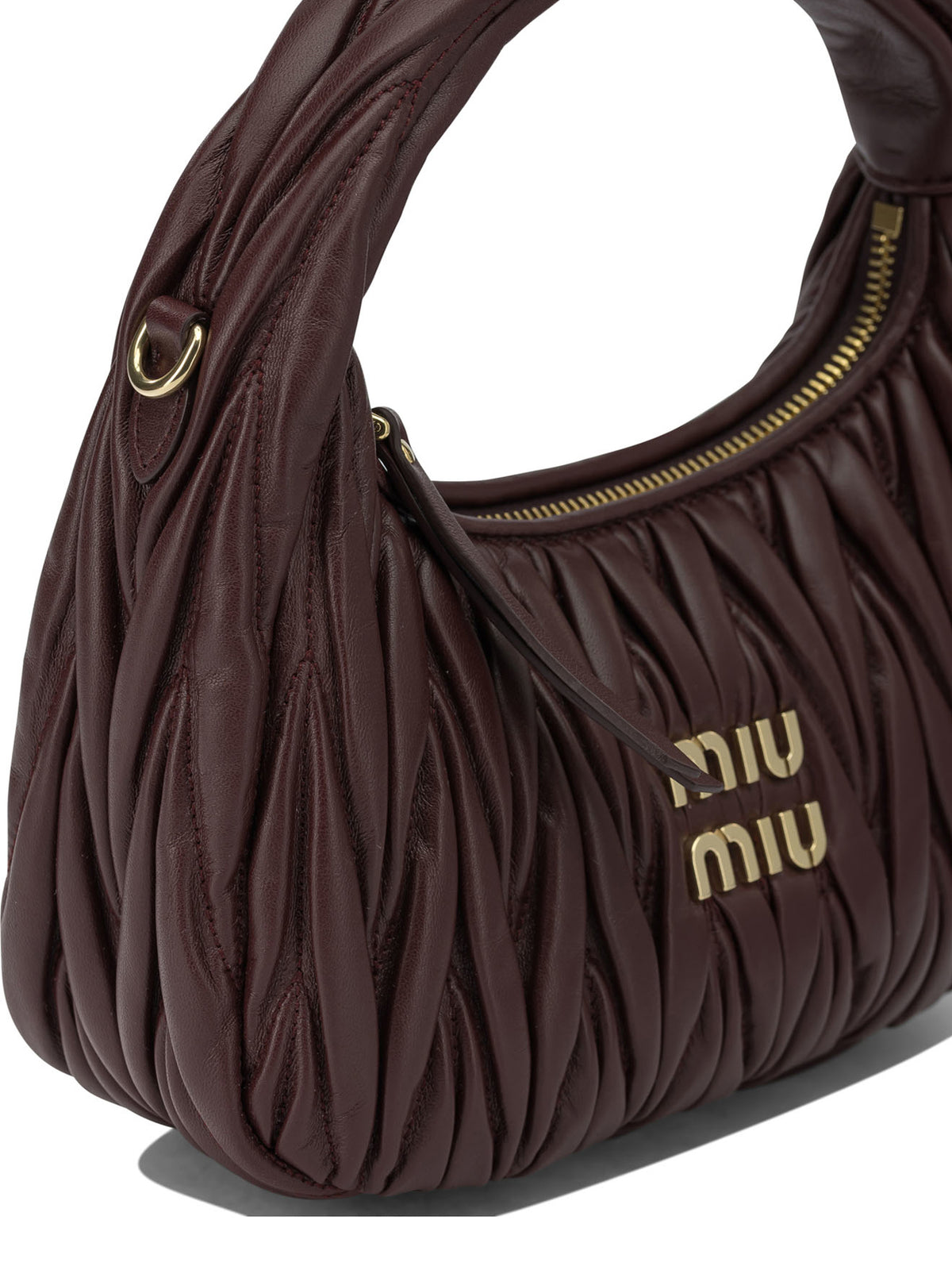 Miu Miu "Wander" Small handbag - Burgundy