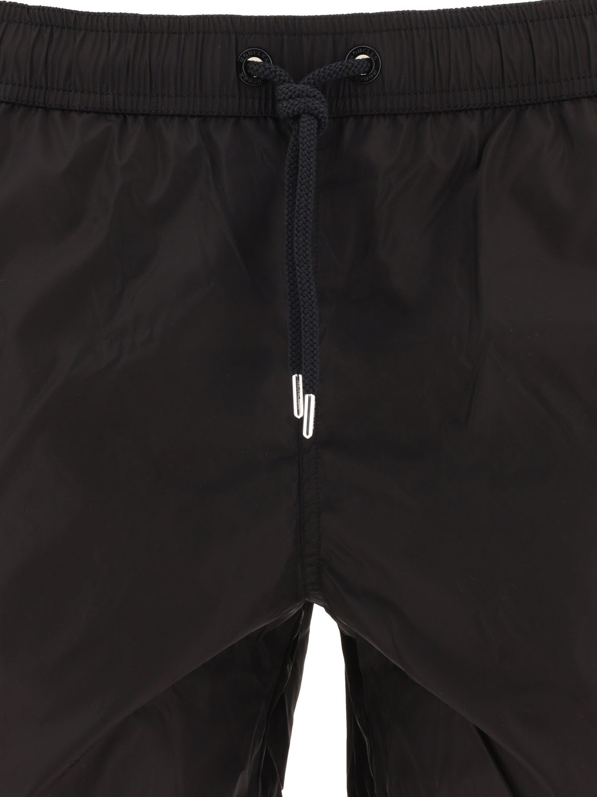 Moncler Swim shorts with logo patch - Black