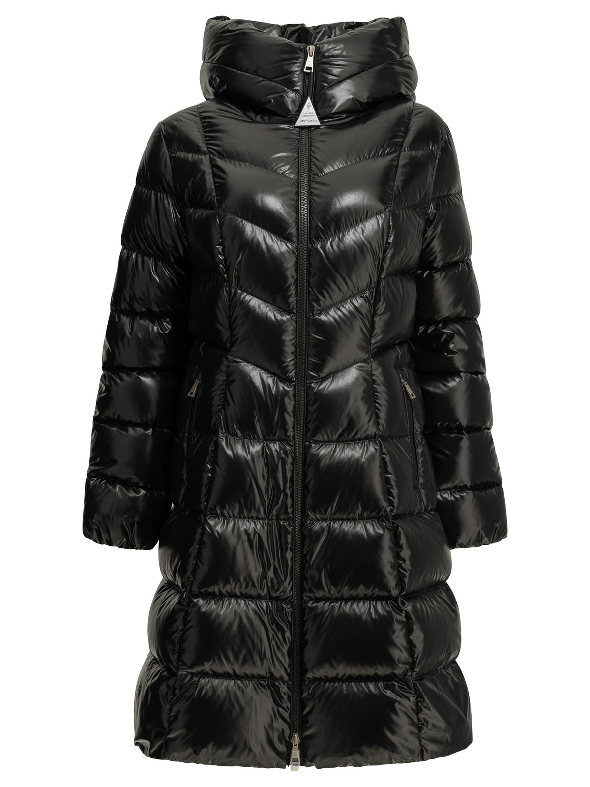 Moncler "Marusse" Long Down Jacket - Black