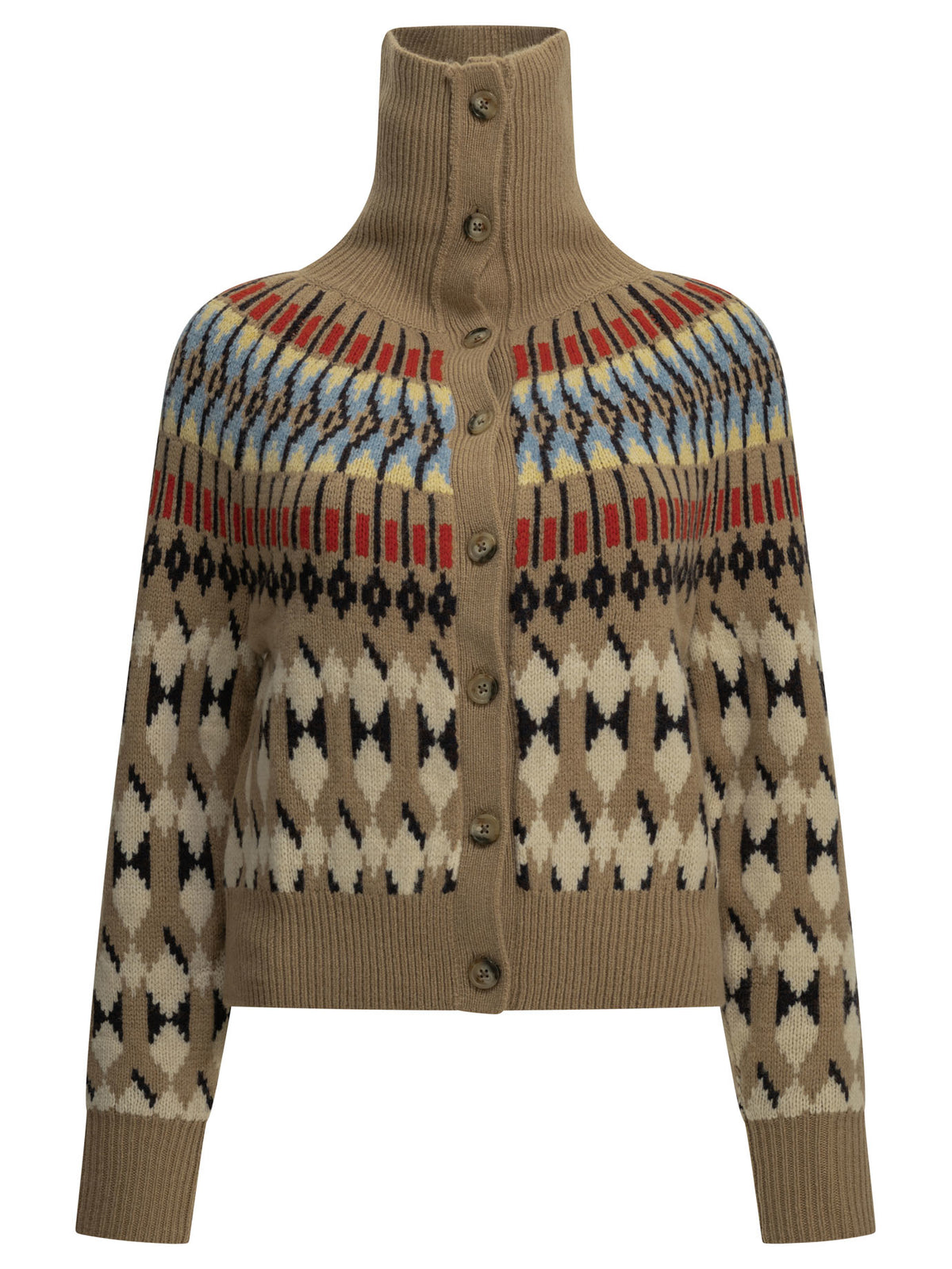 Polo Ralph Lauren Wool and Cashmere Cardigan - Multicolour