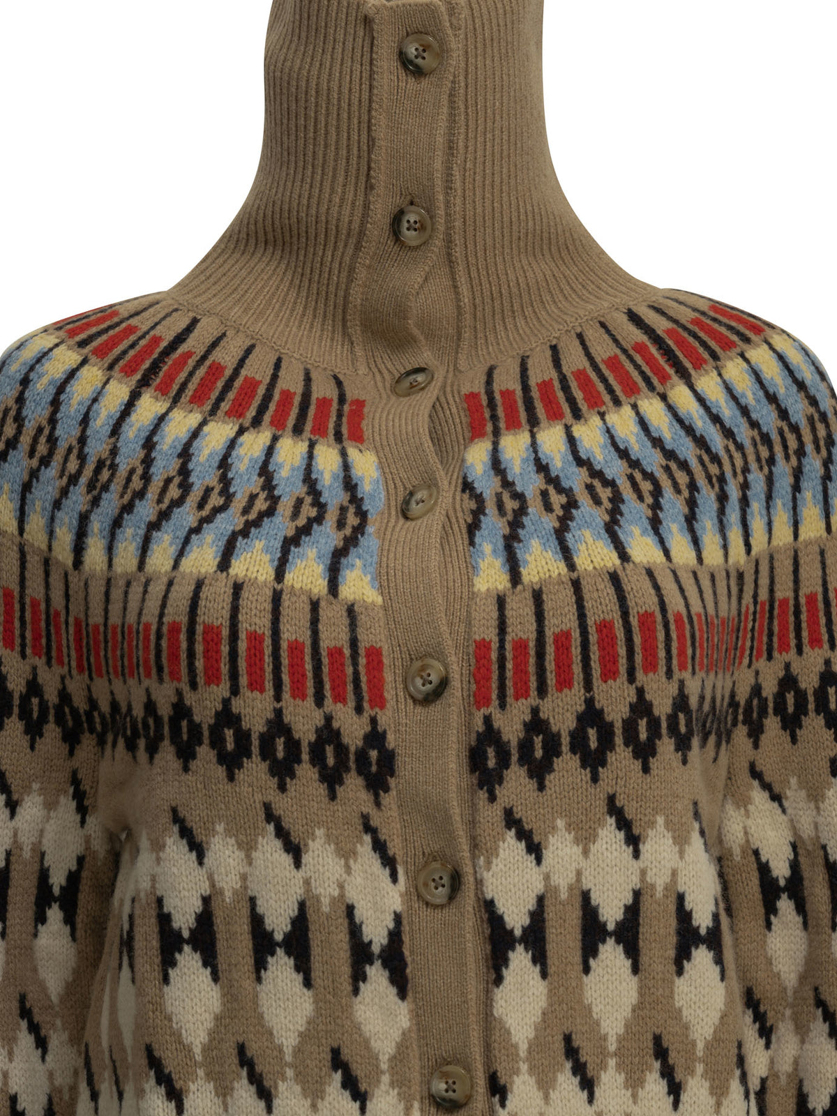 Polo Ralph Lauren Wool and Cashmere Cardigan - Multicolour