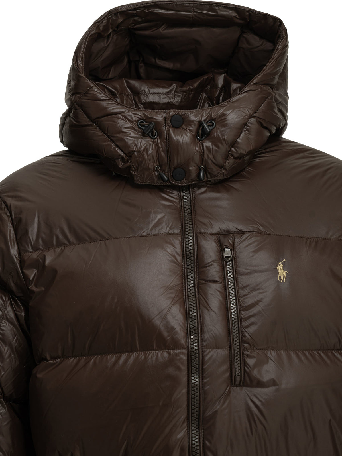 Polo Ralph Lauren "Gorham" Short Down Jacket - Brown