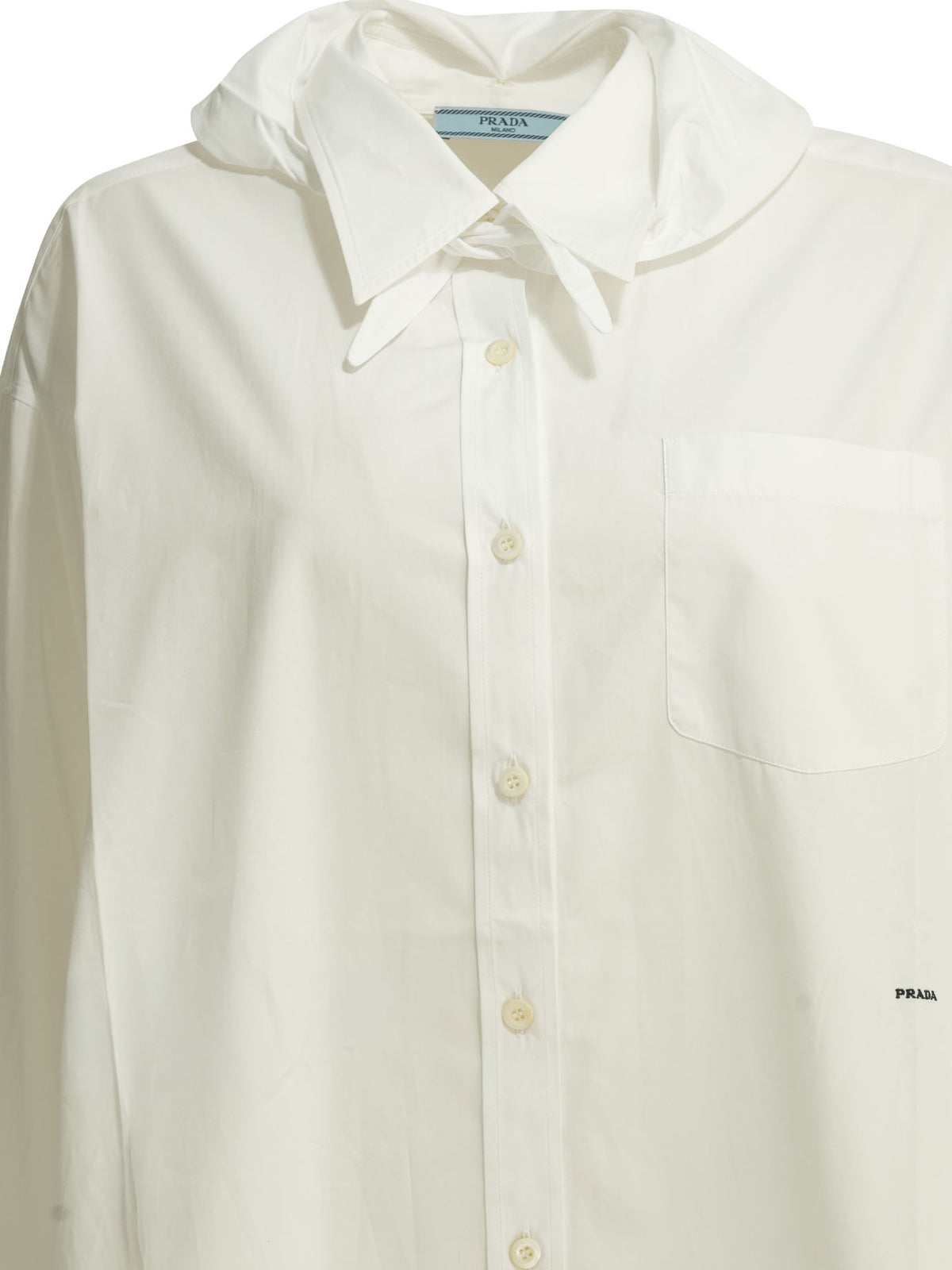 Prada Casual shirt with logo - White