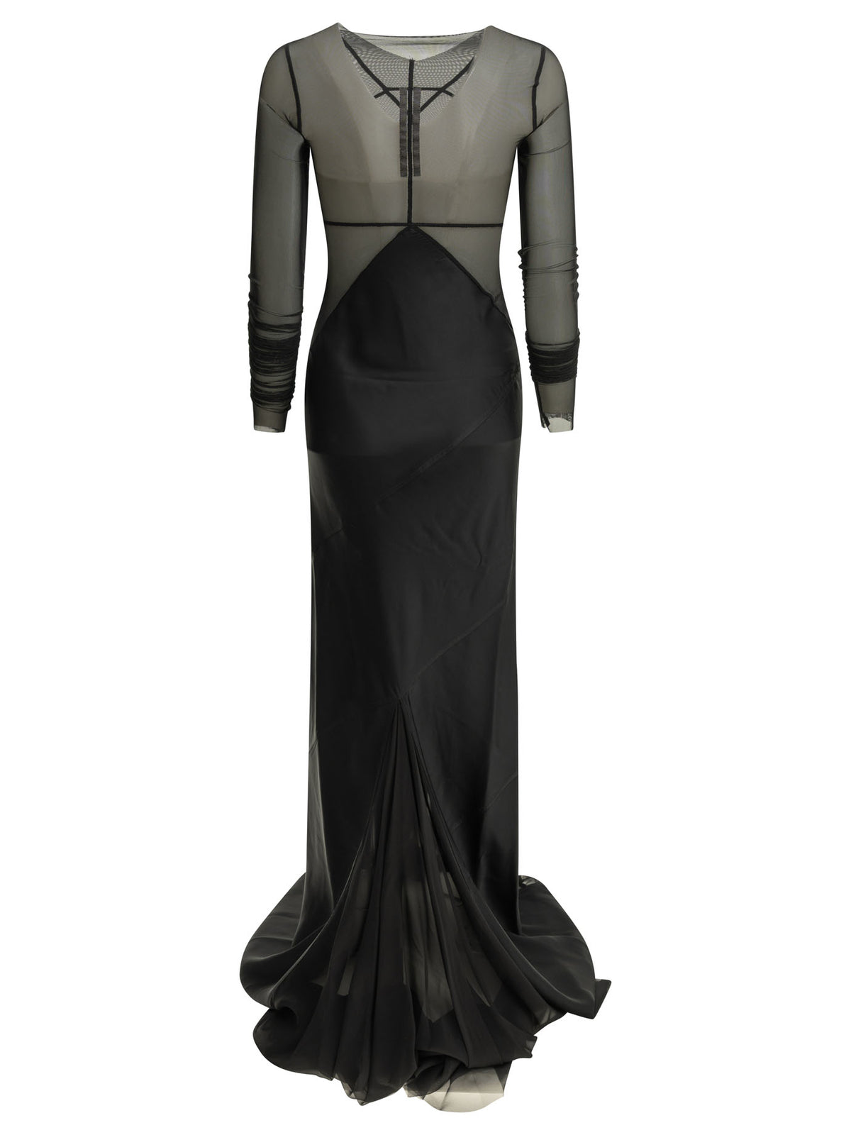 Rick Owens "Combo" Long Dress - Black