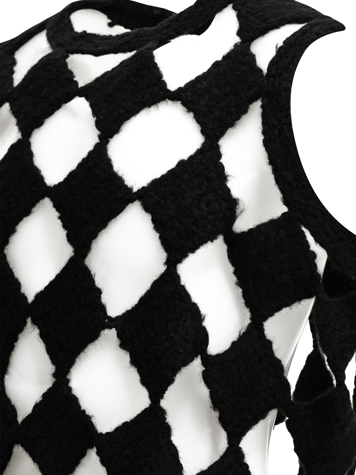 Rick Owens "Sarutanya" Vest - Black