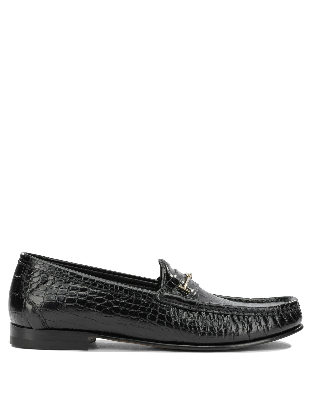 Tom Ford "Double T" Loafers - Black
