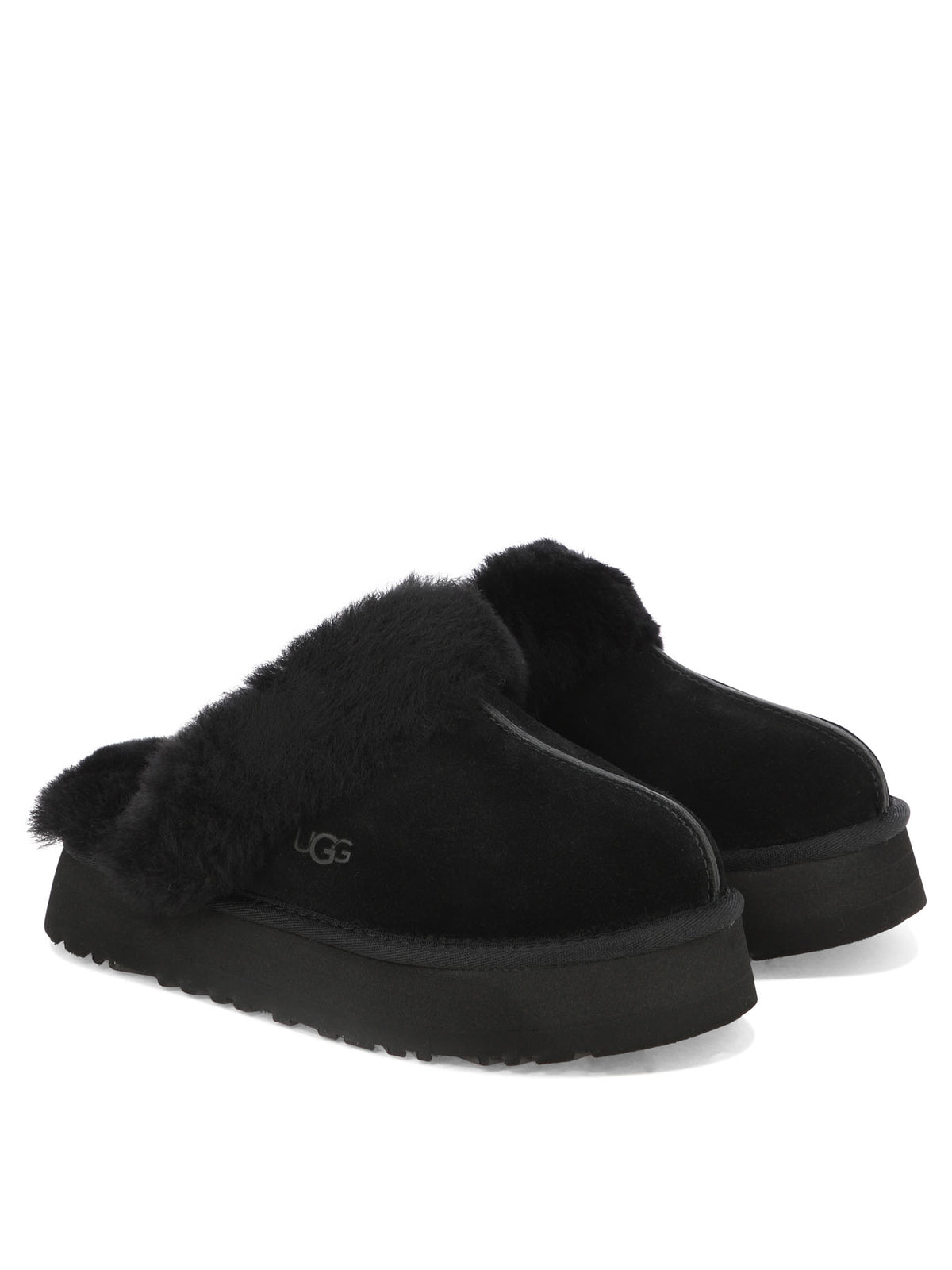 UGG "Disquette" Slippers - Black
