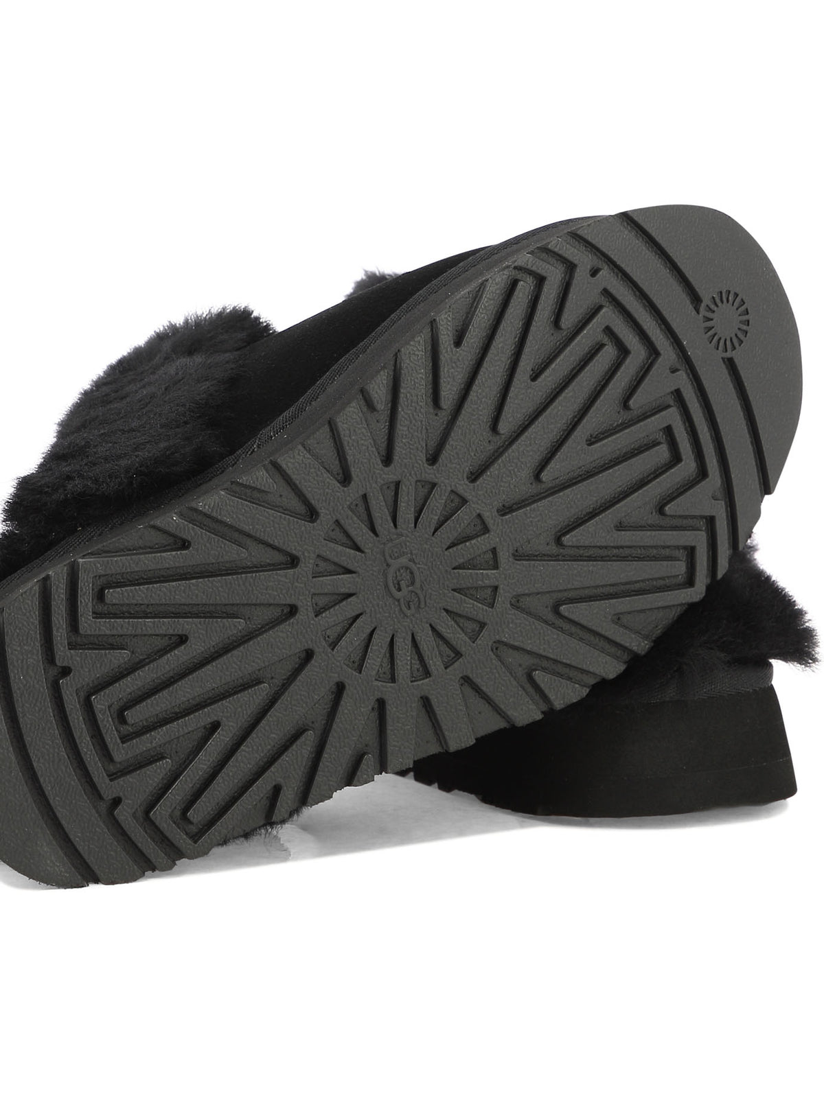 UGG "Disquette" Slippers - Black