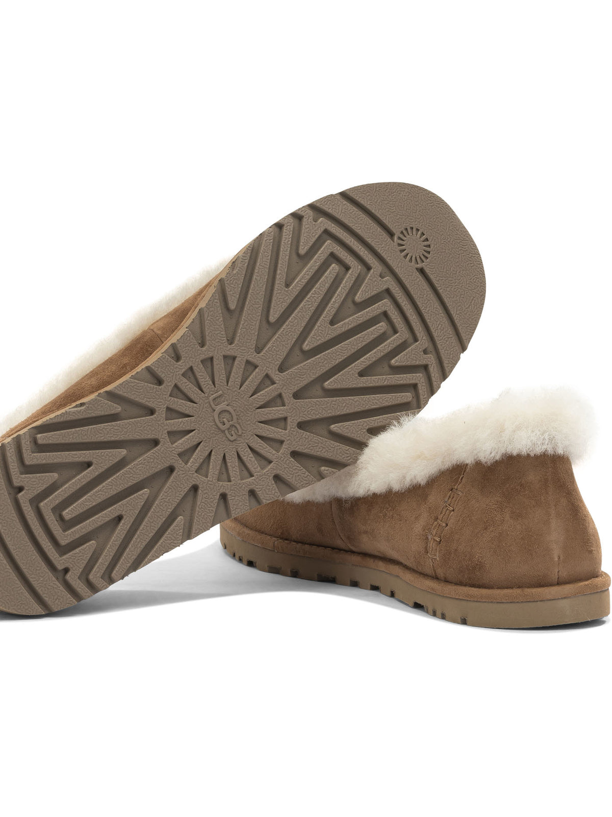 UGG "Zora" Classic Ballet Flats - Brown