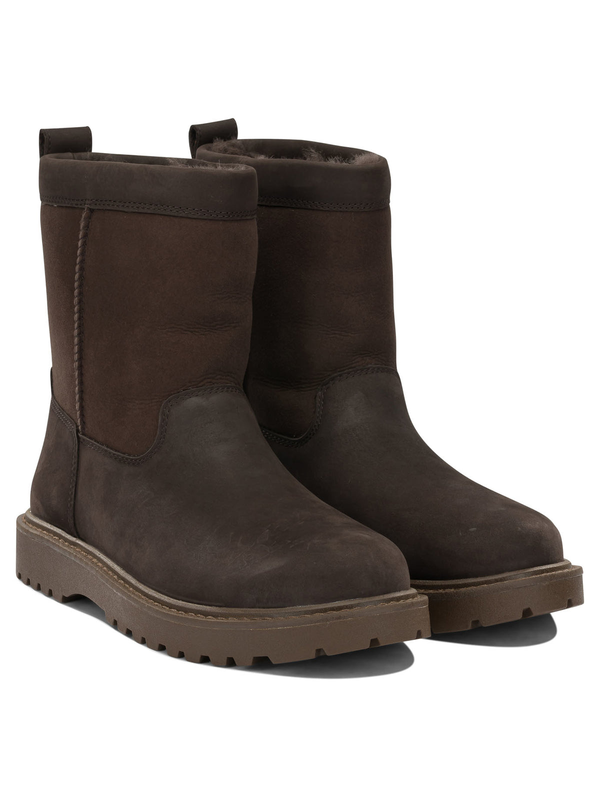 UGG "Birch II" Pull-On Ankle Boots - Brown