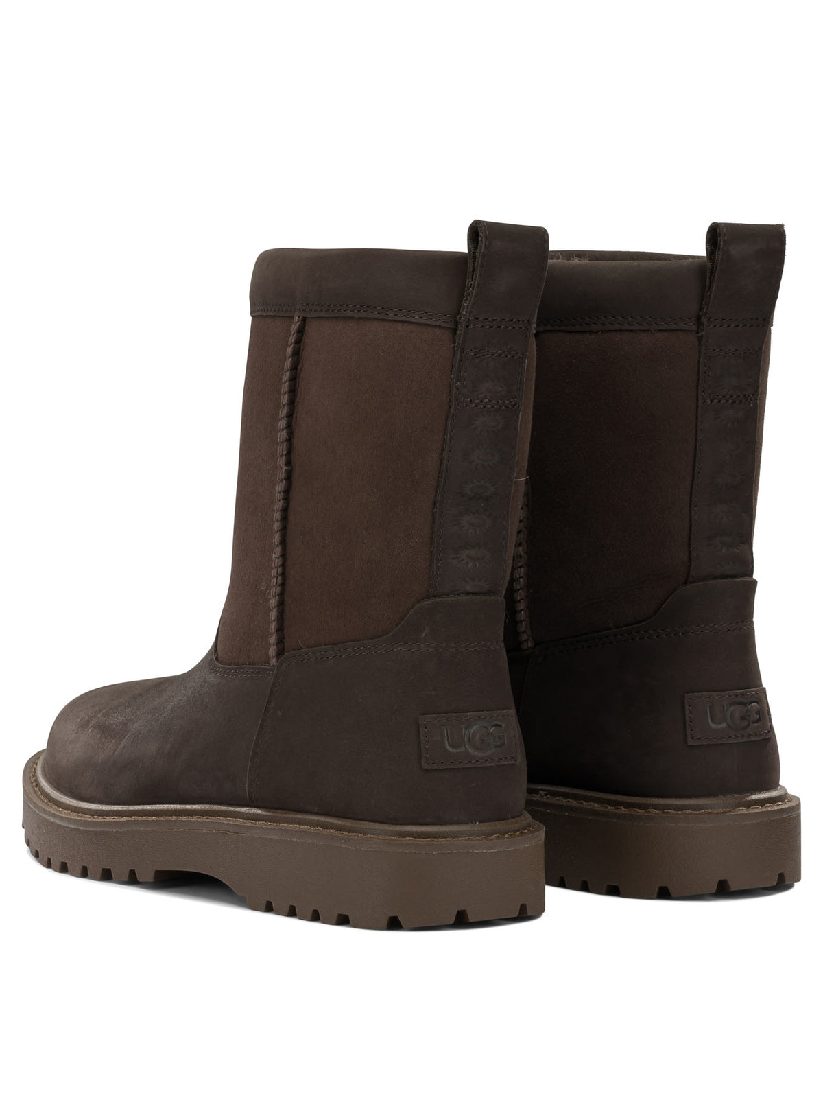 UGG "Birch II" Pull-On Ankle Boots - Brown
