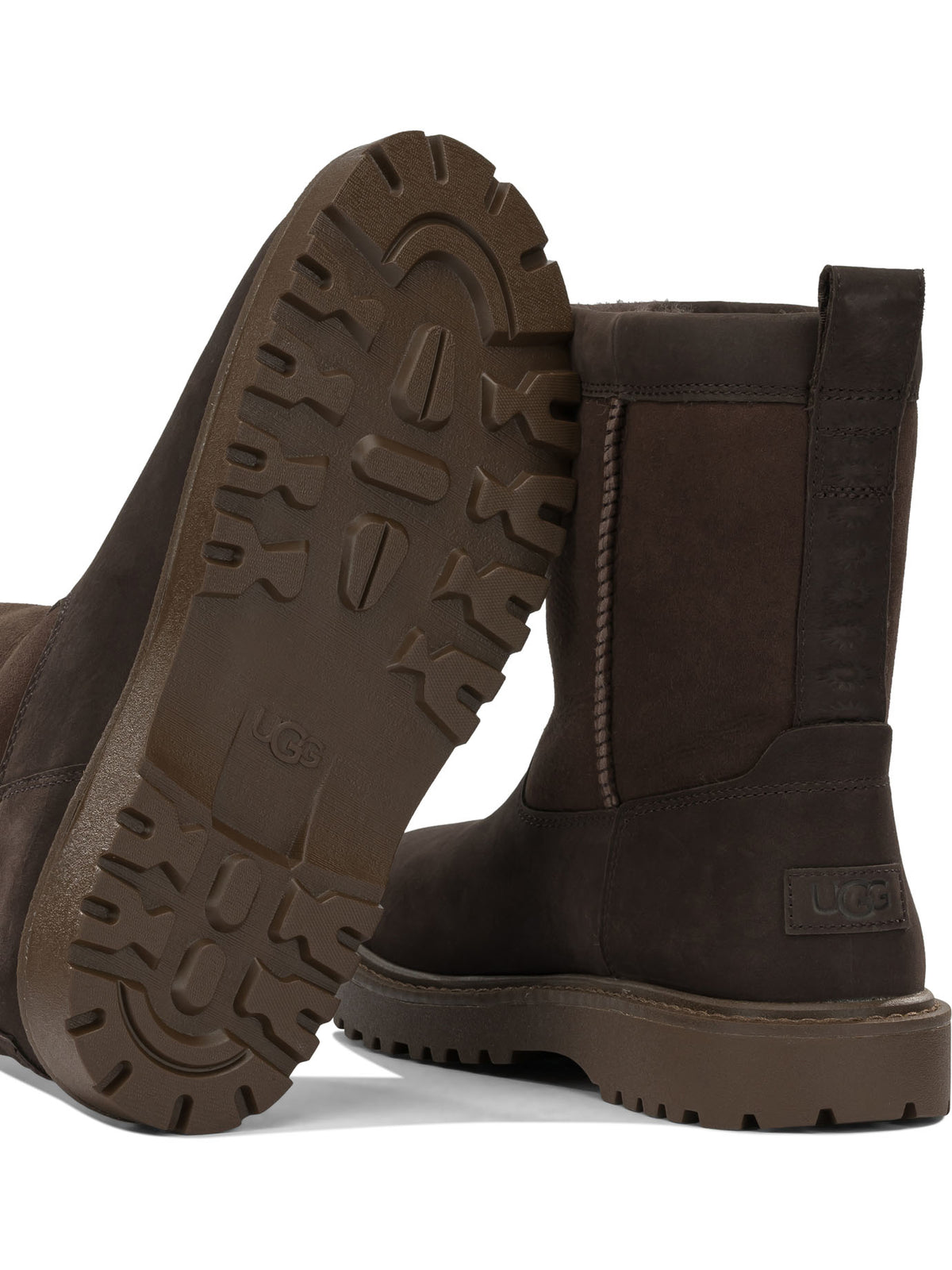 UGG "Birch II" Pull-On Ankle Boots - Brown