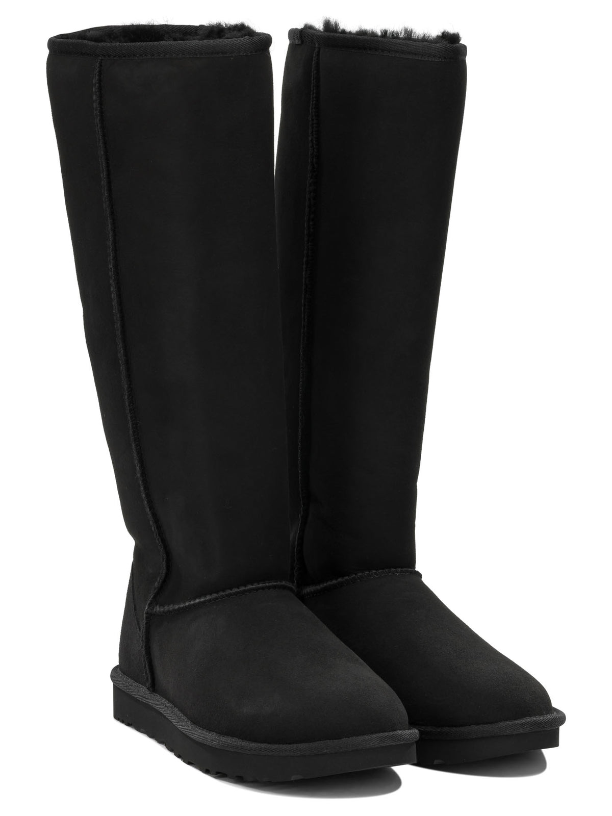 UGG "Classic Ultra Tall" Knee-High Boots - Black
