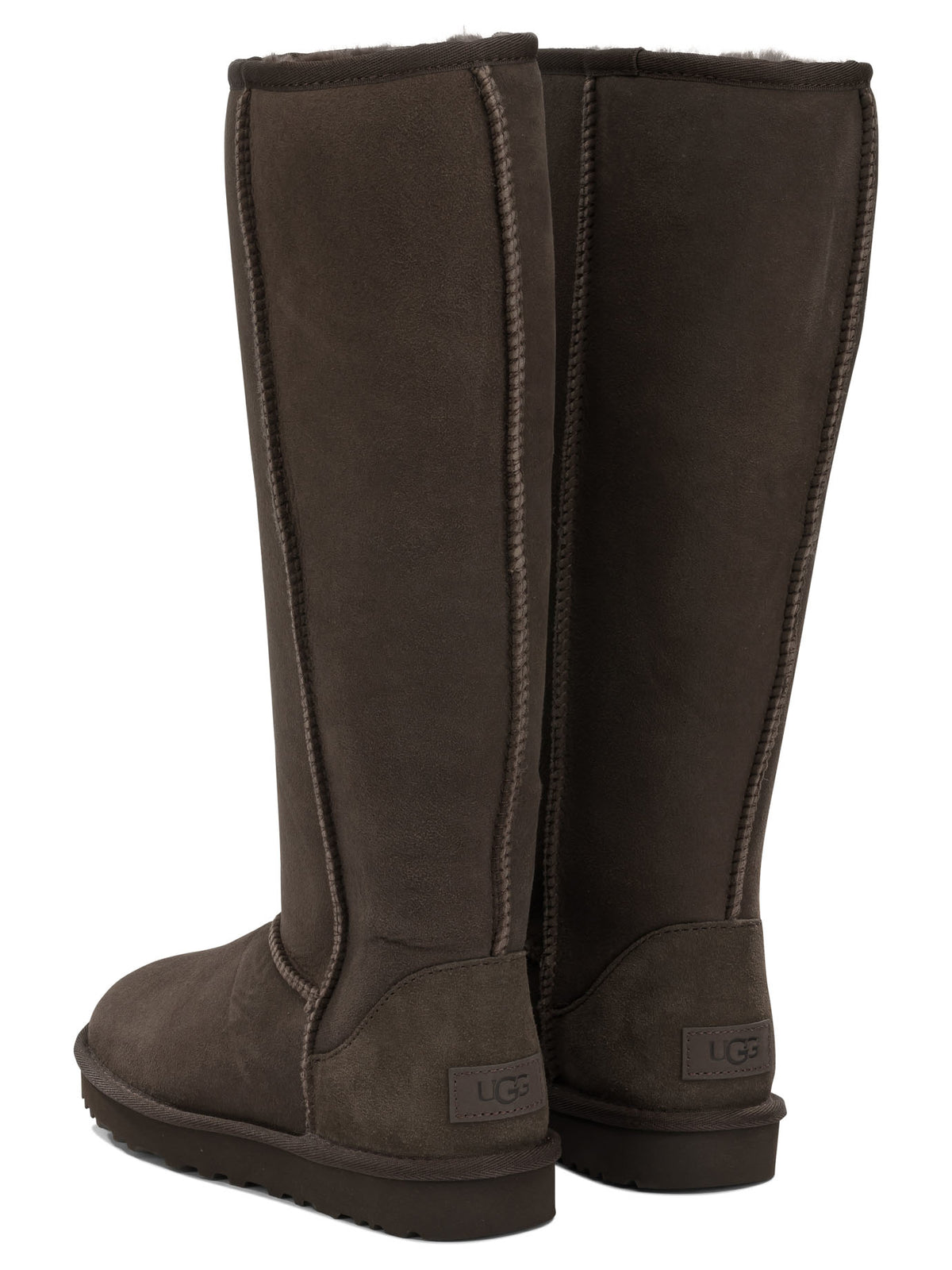 UGG "Classic Ultra Tall" Knee-High Boots - Brown