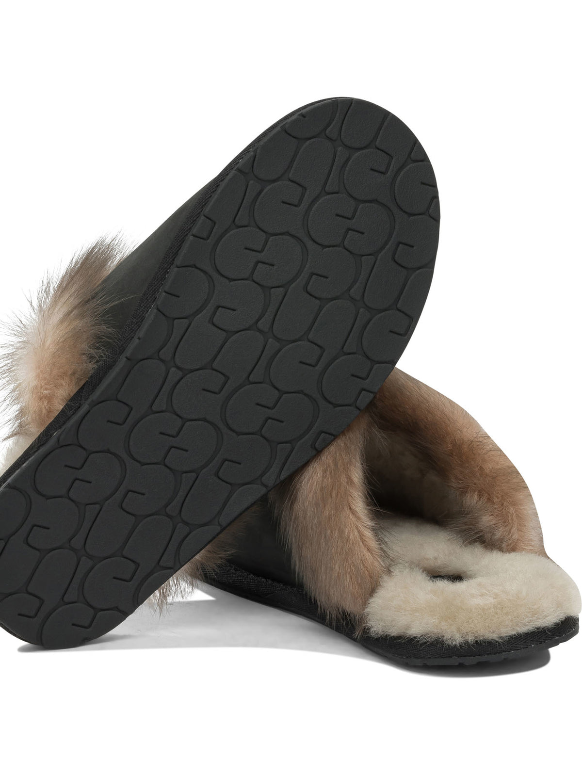 UGG "Scuffette" Slippers - Black