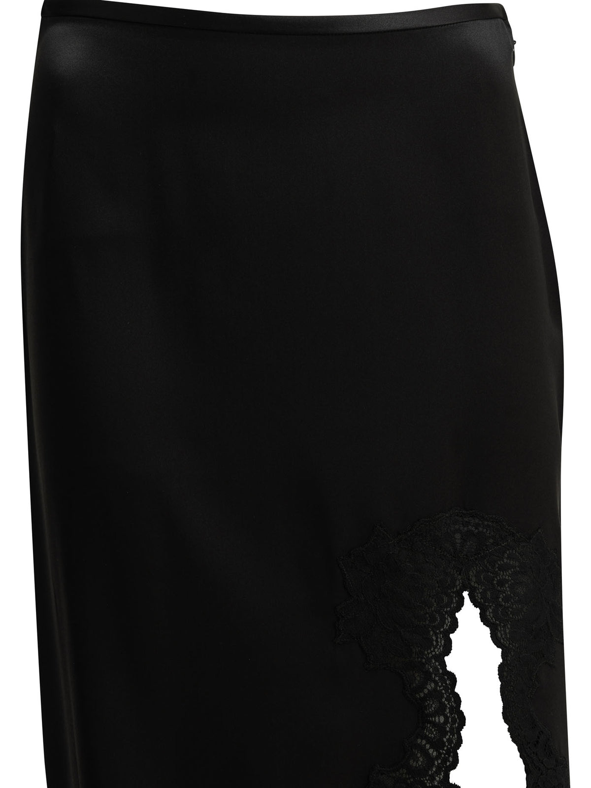 Valentino Long skirt with ruffles - Black