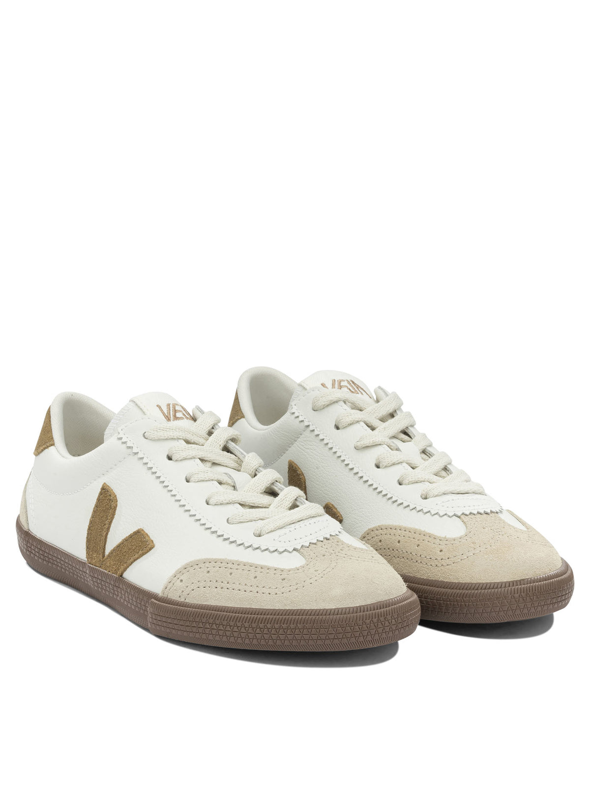 Veja "Volley" Low-Top Sneakers - Beige