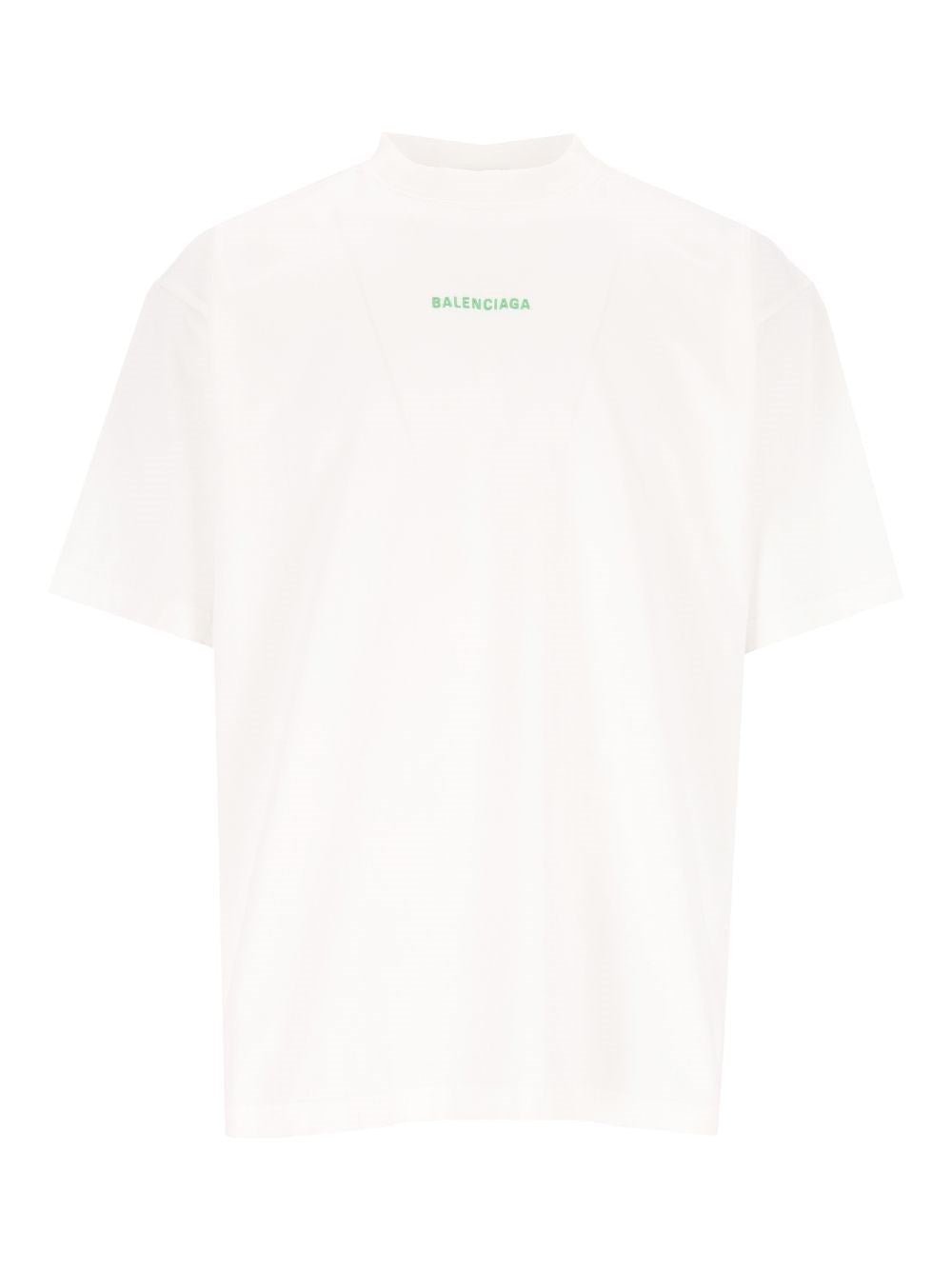 Balenciaga "Medium Fit" T-Shirt - White