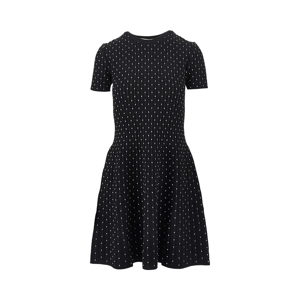 Emporio Armani Ottoman knitted mini dress