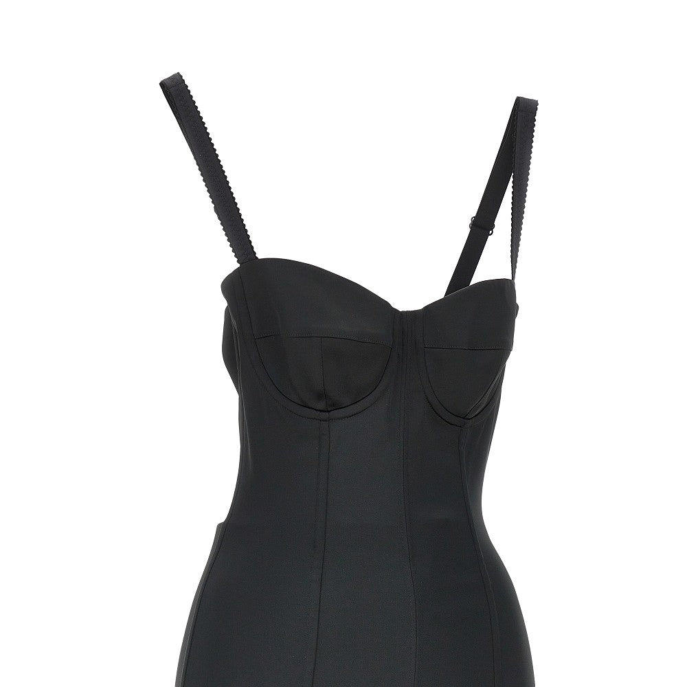Dolce & Gabbana Stretch satin midi dress