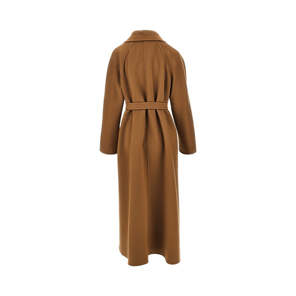 Max Mara Oversized cashmere coat with belt