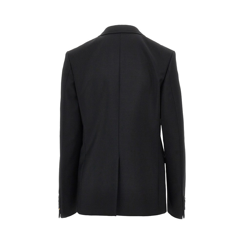 Fendi Kid Mohair jacket with strap