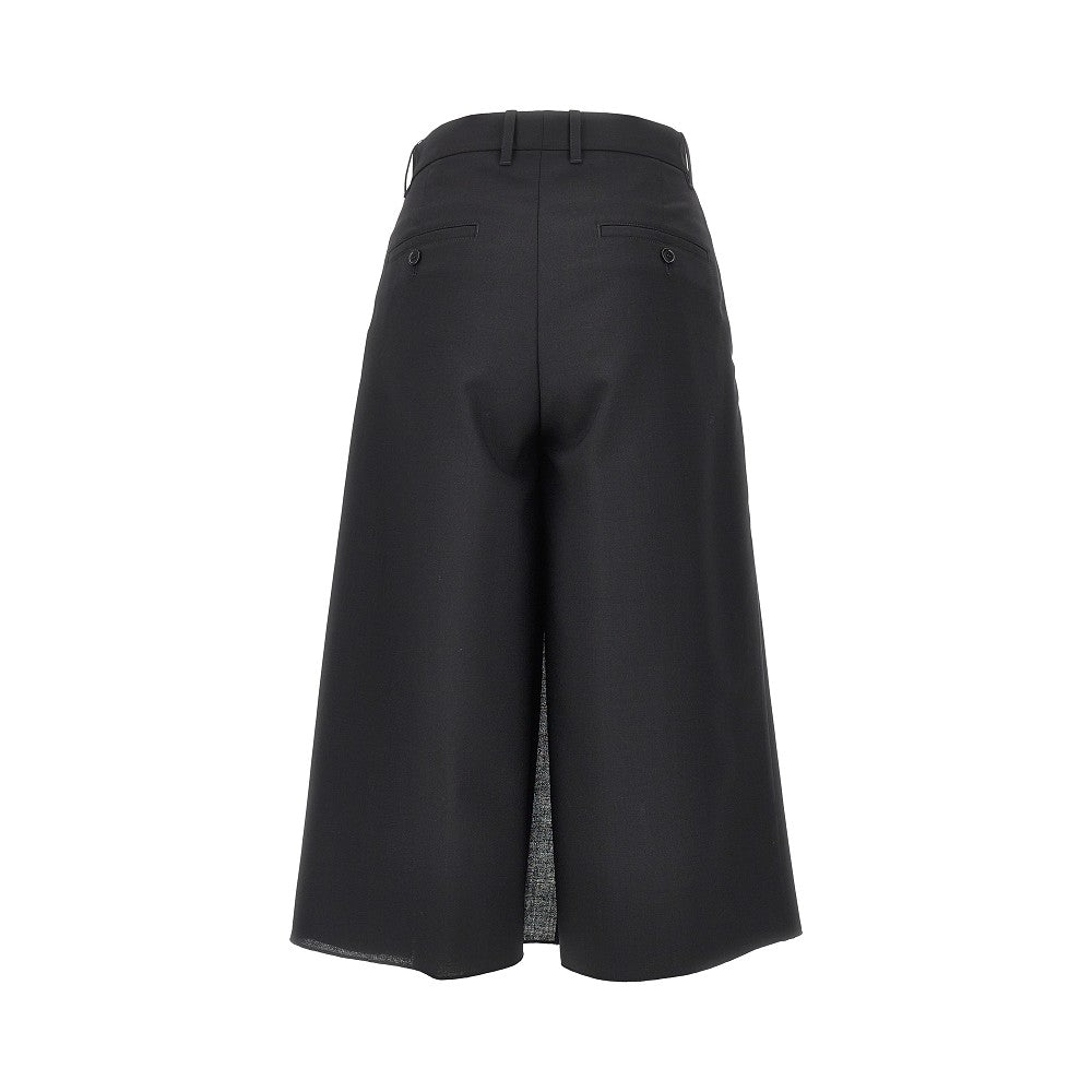Phoebe Philo Light wool short-skirt