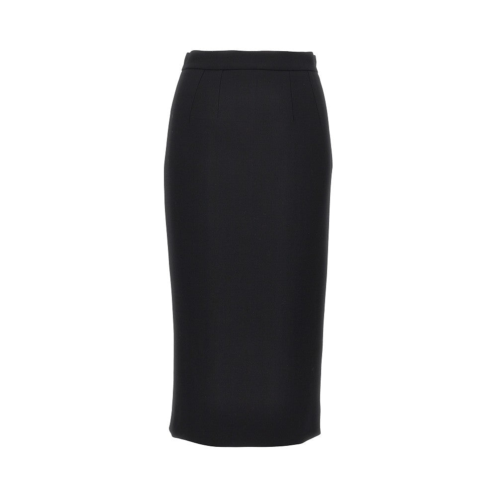 Dolce & Gabbana Stretch wool midi skirt