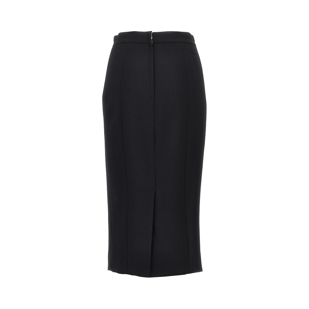 Dolce & Gabbana Stretch wool midi skirt
