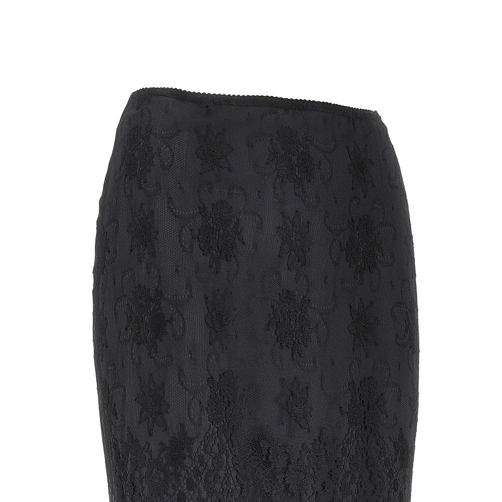 Dolce & Gabbana Chantilly lace midi skirt