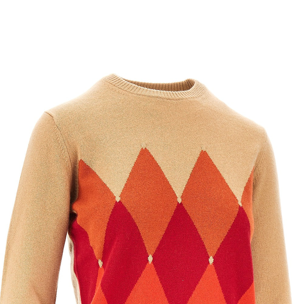 Ballantyne Cashmere lozenge sweater
