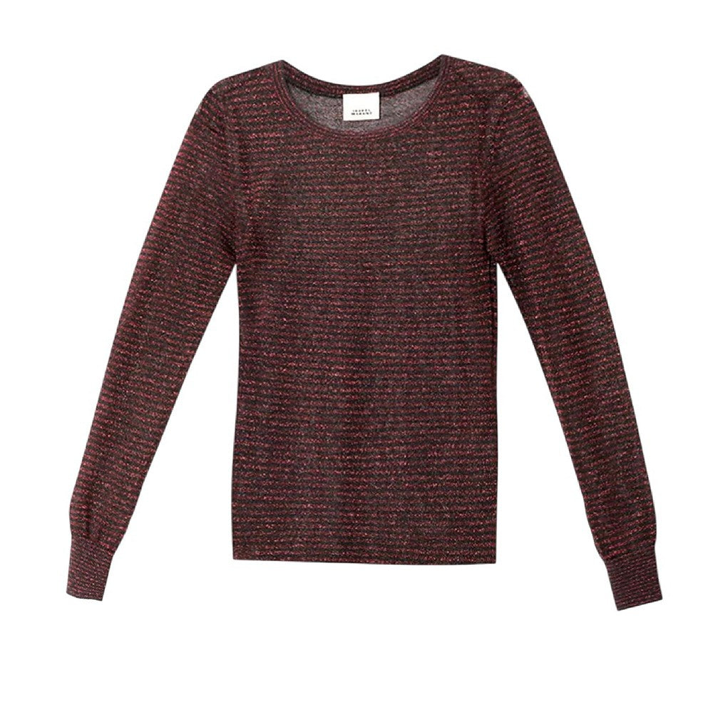 Isabel Marant 'Cenaya' lurex knit top