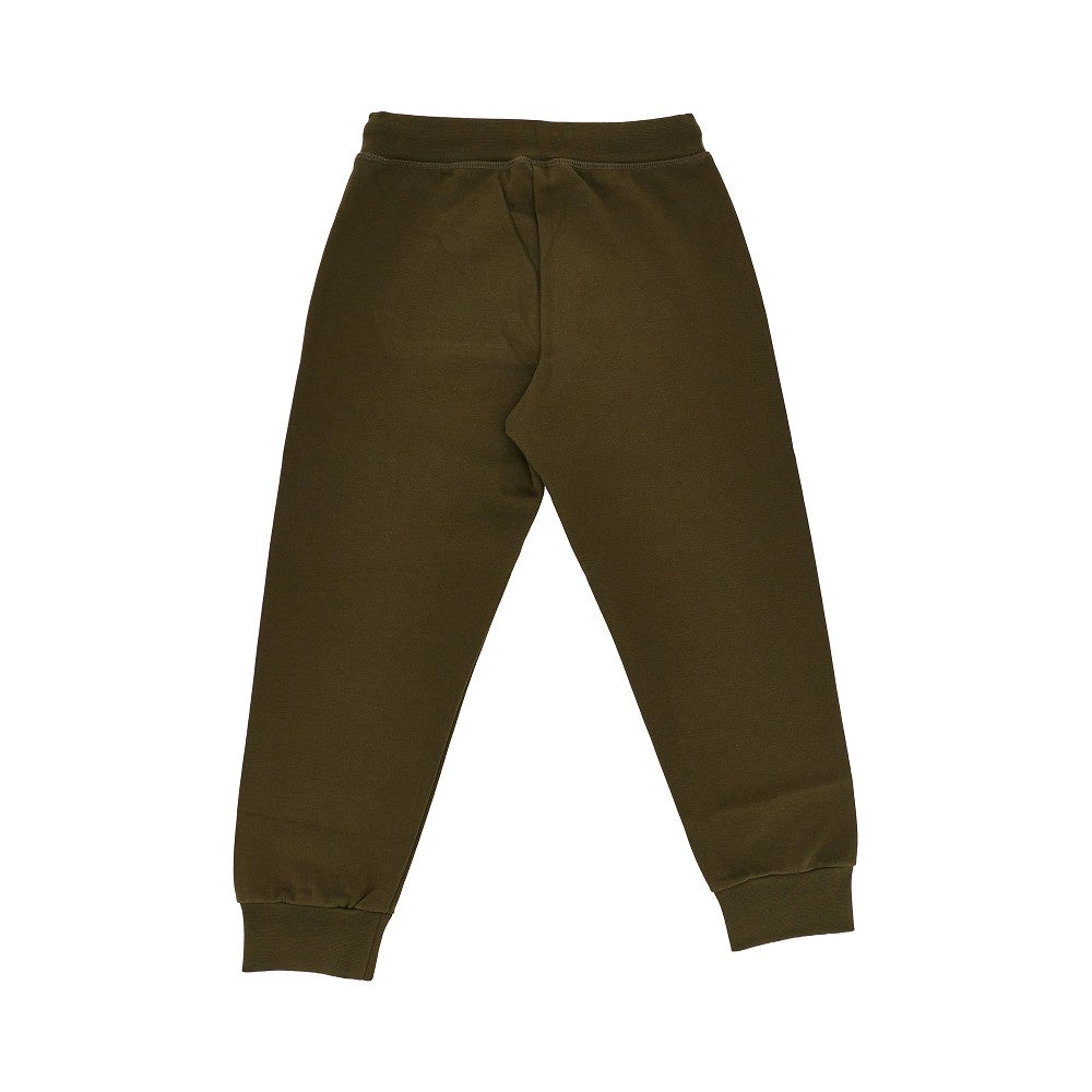 Dsquared2 Cotton sweatpants with logo embroidery
