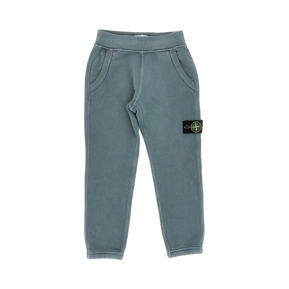 Stone Island Cotton sweatpants with Logo Badge