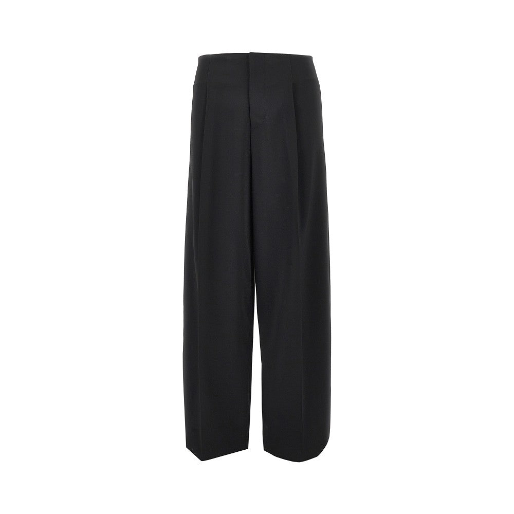Alberta Ferretti Wide leg pleated pants