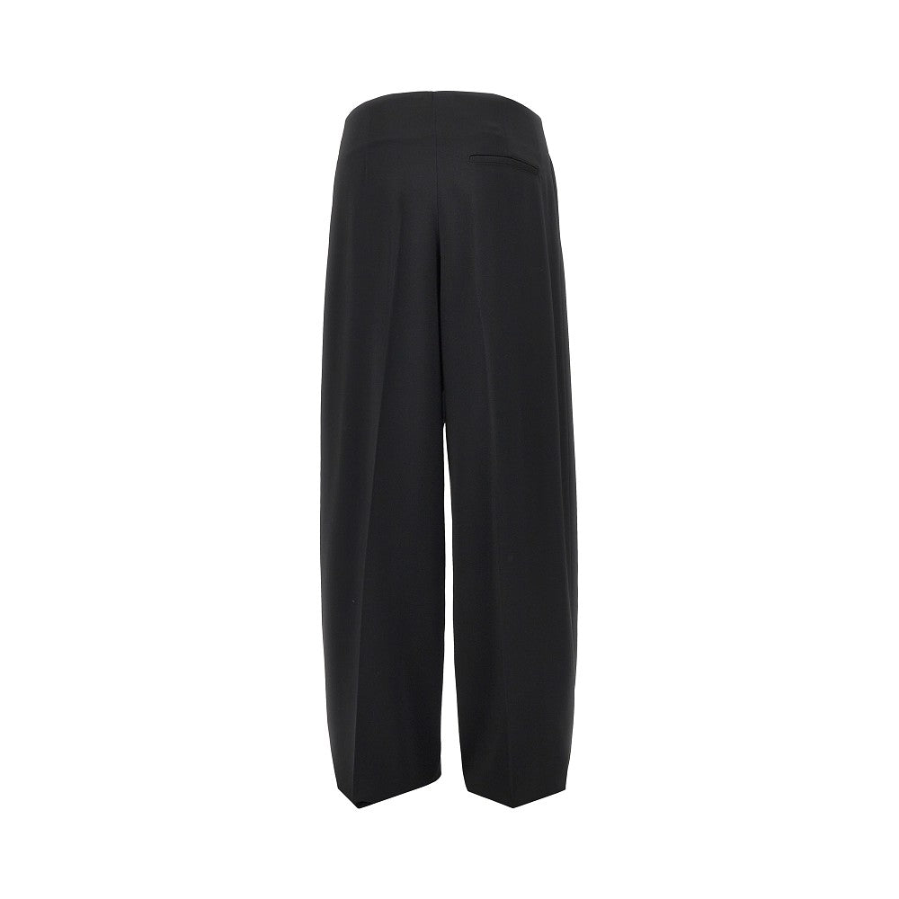 Alberta Ferretti Wide leg pleated pants