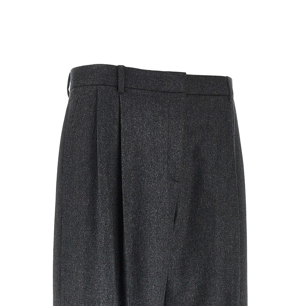 Khaite 'August' pleated flannel pants
