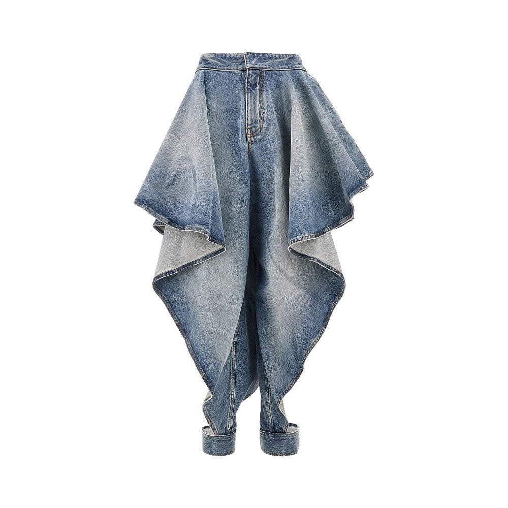 Alaïa Panelled jeans with cuff