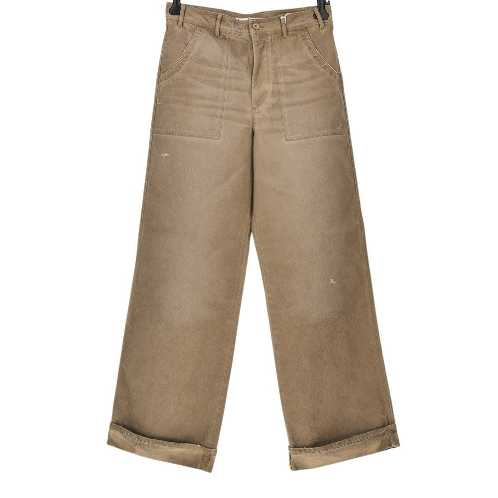 Acne Studios Denim pants with faded effect
