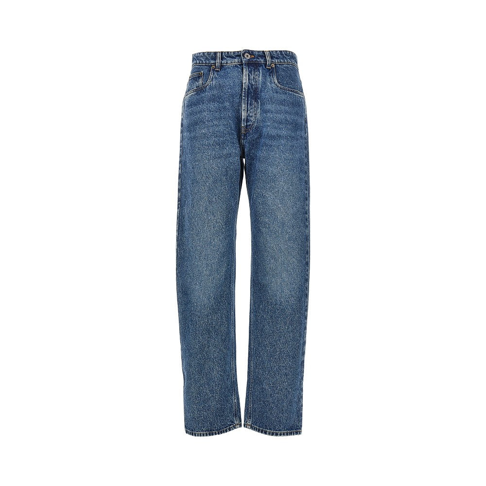 Miu Miu Straight leg five-pocket jeans